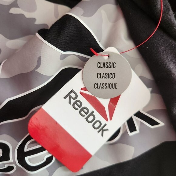 Reebok T shirt size 10/12 Black Unisex New with tags - Picture 4 of 4